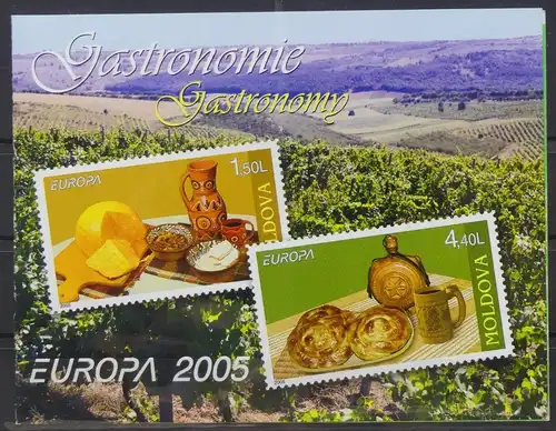 Moldawien Markenheftchen mit 511-512 postfrisch Cept 2005 #GW601