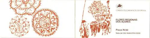 Portugal Azoren MH 2 postfrisch Markenheftchen #HO101