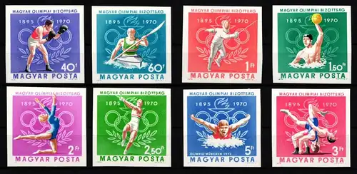 Ungarn 2616-2623 B postfrisch Olympische Spiele #GY734