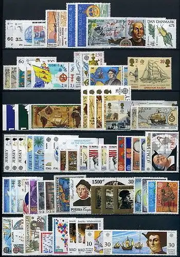 Cept Jahrgang 1992 postfrisch #GW617