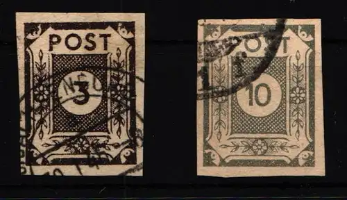 SBZ 51-52 gestempelt #HJ890