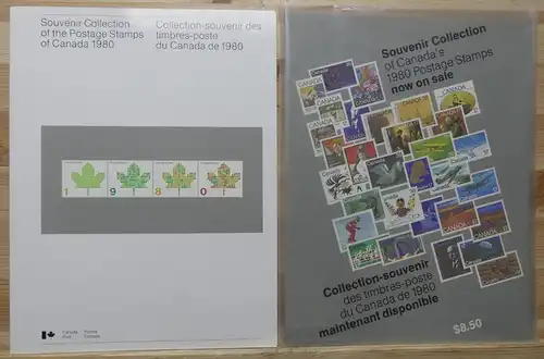 Kanada Jahrbuch 1980 postfrisch #HF494