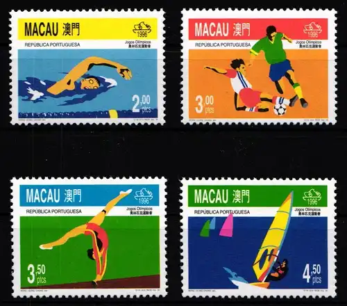 Macau 868-871 postfrisch #HO061