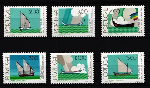 Portugal 1378-1383 postfrisch Briefmarkenausstellung #HT350