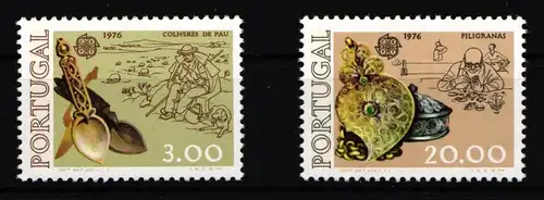 Portugal 1311-1312 postfrisch Europa: Kunsthandwerk #HT372