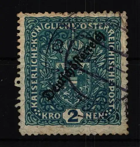 Österreich 243 IIB gestempelt weitere Zähnung, leichte Mängel #HT169