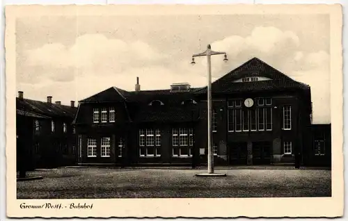 AK Gronau Westf. Bahnhof #PM192