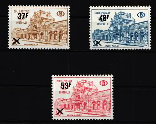 Belgien Postpaketmarken 64-66 postfrisch #HJ995