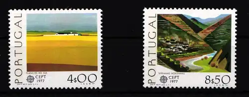 Portugal 1360-1361y postfrisch Landschaften #HT356