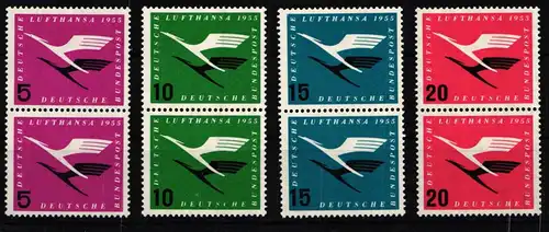 BRD 205-208 postfrisch senkrechte Paare #HJ533