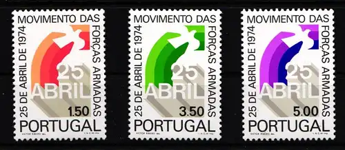 Portugal 1266-1268 postfrisch Staatsstreich #HT392