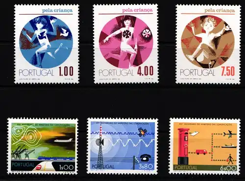 Portugal 1206-1211 postfrisch #HT400