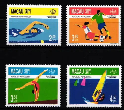 Macau 868-871 postfrisch #HO023