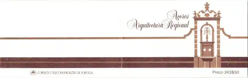 Portugal Azoren MH 6 postfrisch Markenheftchen #HO106