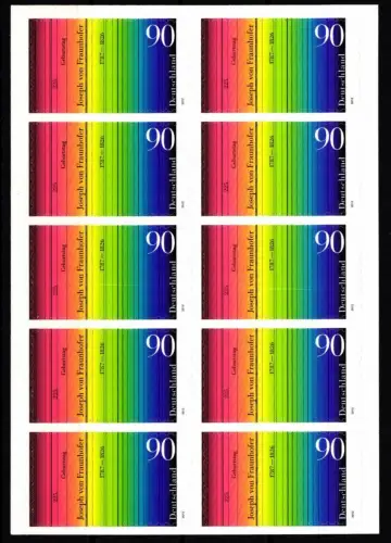 BRD FB 23 postfrisch Folienblatt #HN810