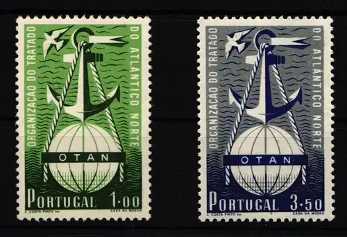 Portugal 778-779 postfrisch #HT474