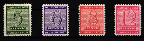 West-Sachsen 120-123 postfrisch sauber postfrisch #HJ503