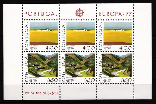 Portugal Block 20 postfrisch #HT355