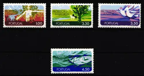 Portugal 1152-1155 postfrisch Naturschutz #HT412
