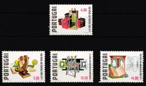 Portugal 1424-1427 postfrisch Postmuseum #HT338