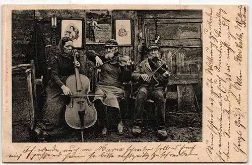 AK Deutschland Musiker 1903 #PM400