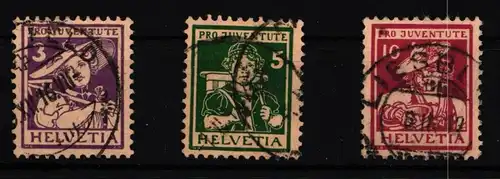 Schweiz 130-132 gestempelt #HB940