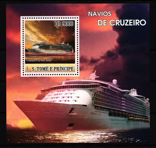 Sao Tome e Principe 3113 postfrisch Block Schifffahrt #HS322