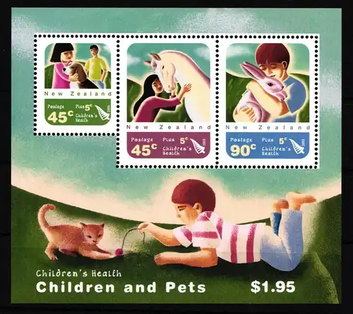 Neuseeland Block 187 postfrisch #HU764