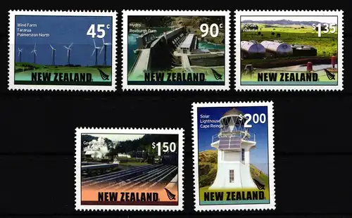 Neuseeland 2349-2353 postfrisch #HU783