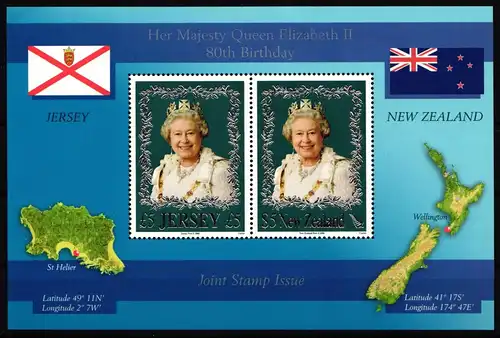 Neuseeland Block 198 postfrisch #HU785