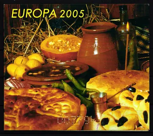 Bulgarien Markenheftchen mit 4704-4705 C postfrisch CEPT 2005 #GW505