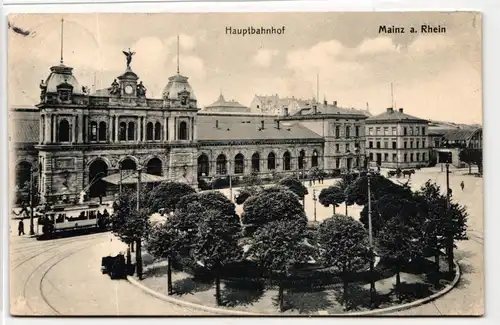 AK Mainz a. Rhein Hauptbahnhof #PM319