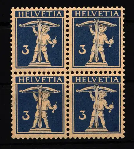 Schweiz 199x postfrisch 4er Block #HT970