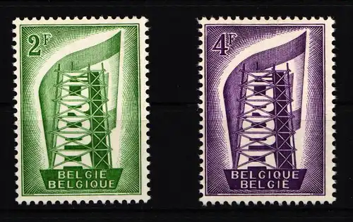 Belgien 1043/1044 postfrisch Cept Marken #HJ991