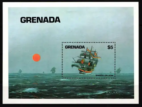 Grenada Block 128 postfrisch #GK318