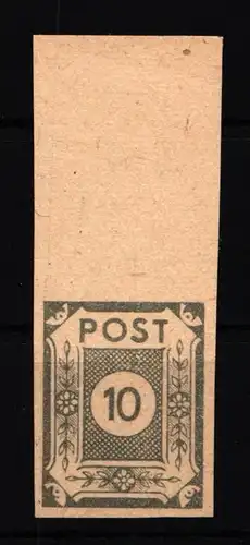 SBZ 52 y postfrisch vom Oberrand #HJ883