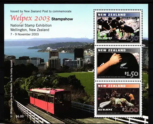 Neuseeland Block 163 postfrisch #HU865