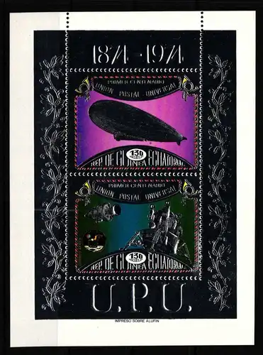 Äquatorialguinea Vignette postfrisch Raumfahrt #HP347