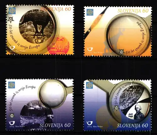 Slowenien 543-546 postfrisch #GK397