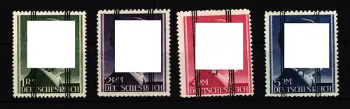 Österreich 693-696 postfrisch geprüft Zenker BPP, Markwerte in Typ I #HT197