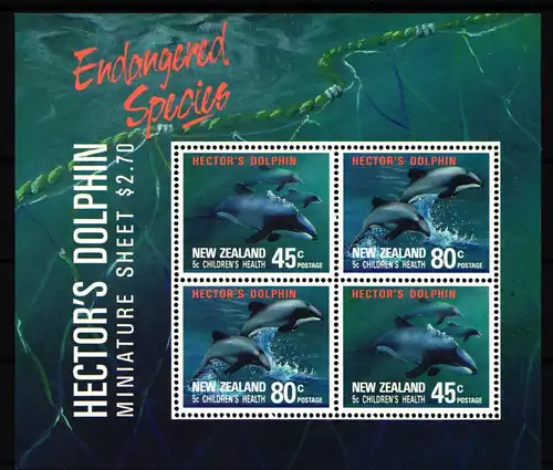 Neuseeland Block 28 postfrisch #HU924