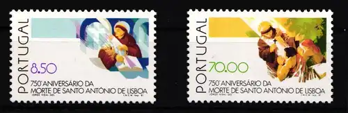 Portugal 1533-1534 postfrisch Todestag des hl. Antonius #HT303