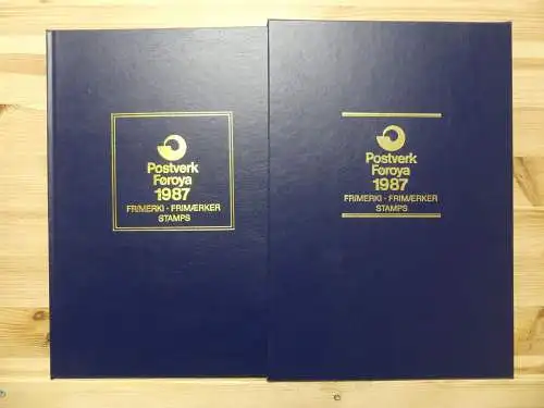 Färöer Jahrbuch 1987 postfrisch #HK671