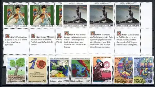 UNO Genf Jahrgang 1989 postfrisch #GW753