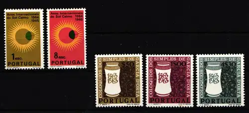 Portugal 966/67, 954-56 postfrisch #HT494