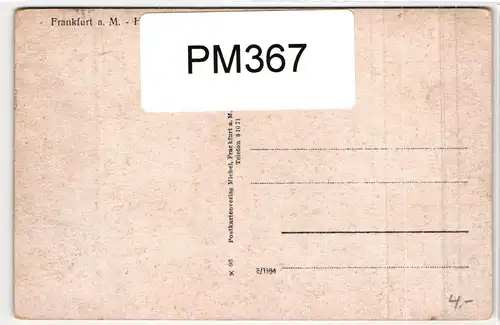 AK Frankfurt a. Main Hauptbahnhof #PM367