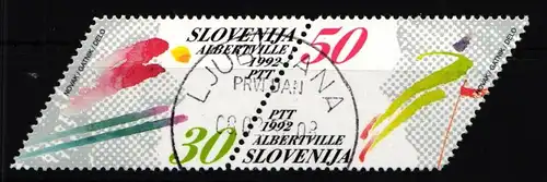 Slowenien 6-7 postfrisch Paar #GK334