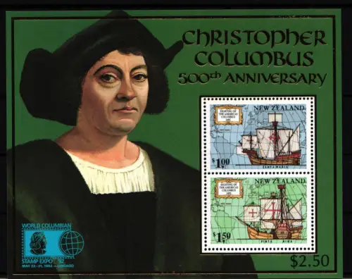 Neuseeland Block 33 postfrisch #HU939