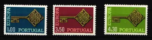 Portugal 1051-1053 postfrisch Europa #HT434