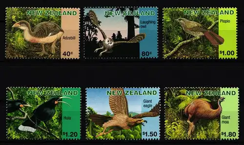 Neuseeland 1558-1563 postfrisch #HV033